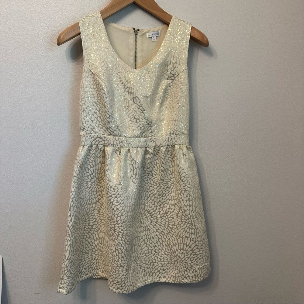 Charming Charlie Metallic Dress